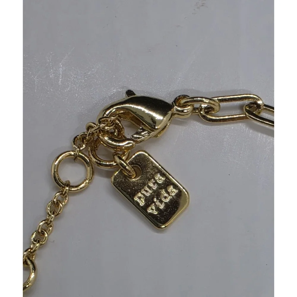 Pura Vida damage goldtone small